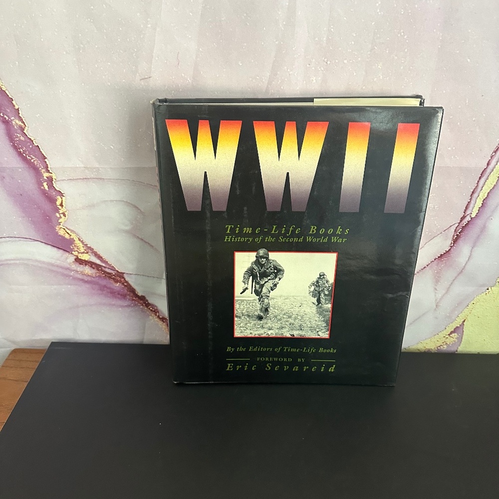 1989 COPYRIGHT TIME LIFE BOOKS WWII HISTORY OF THE 2ND WORLD WAR HARDCOVER BOOK